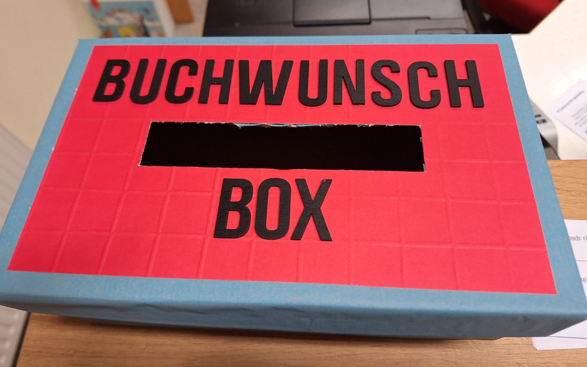 Buchwunschbox