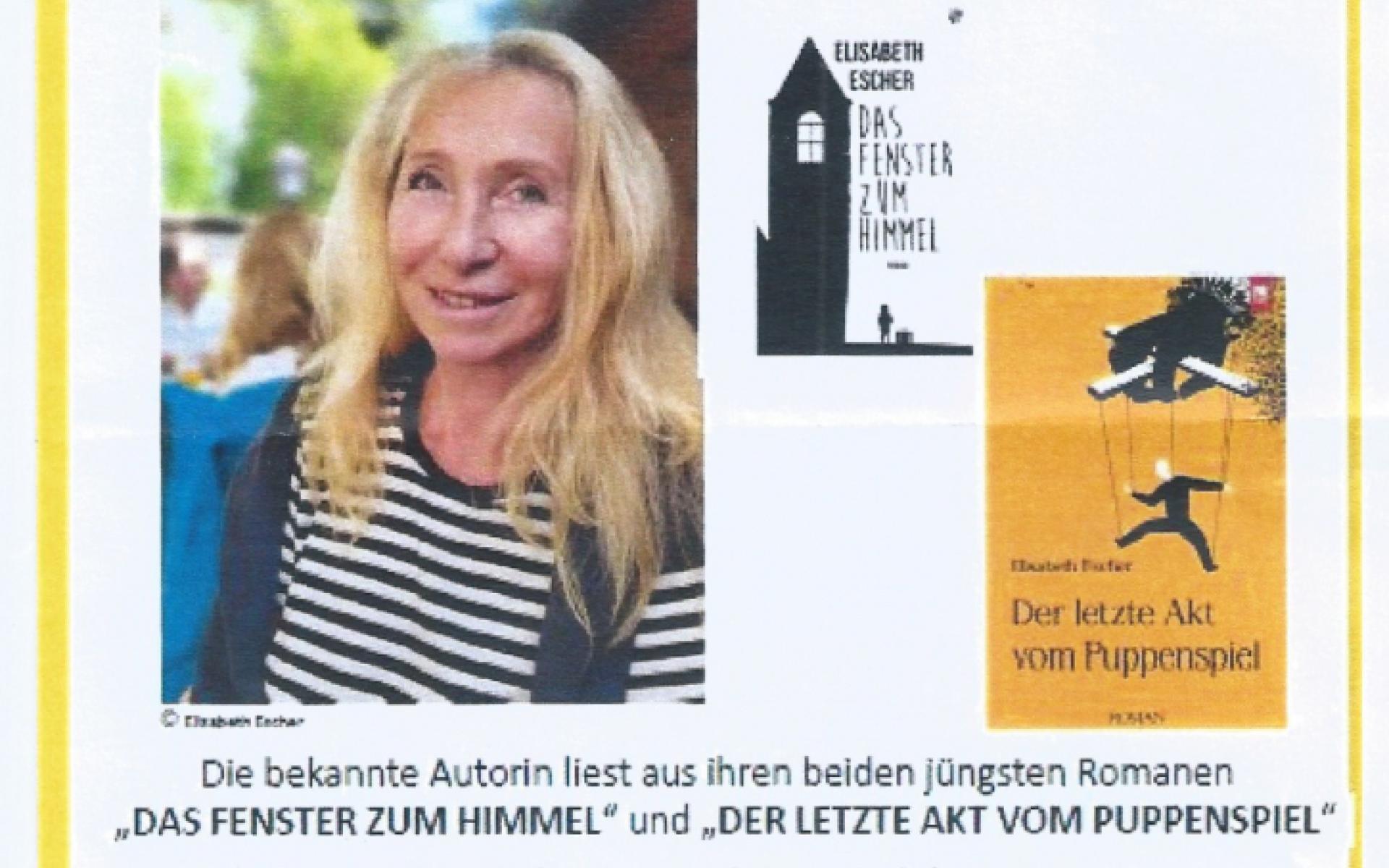 Lesung Elisabeth Escher
