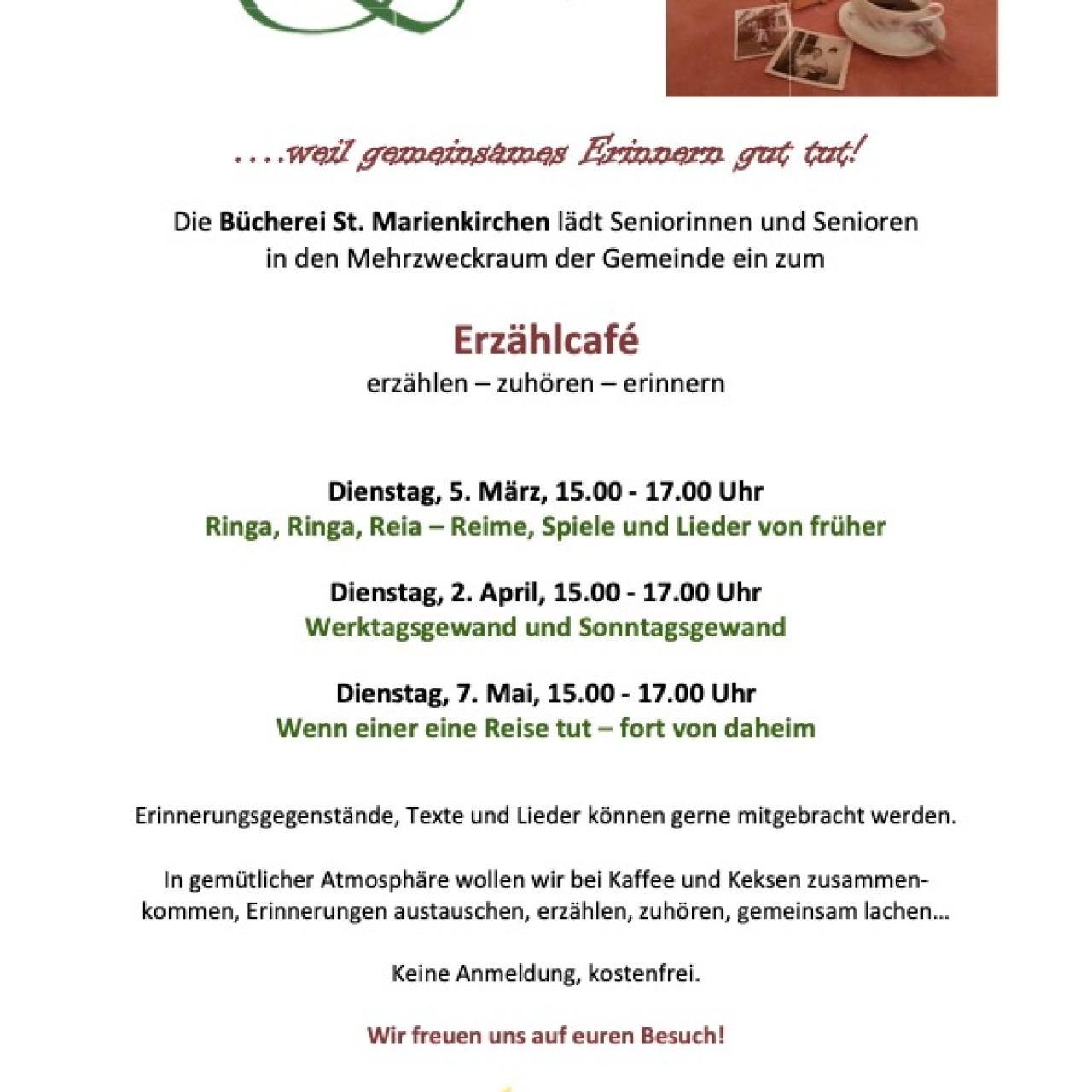 Erzählcafe 2024